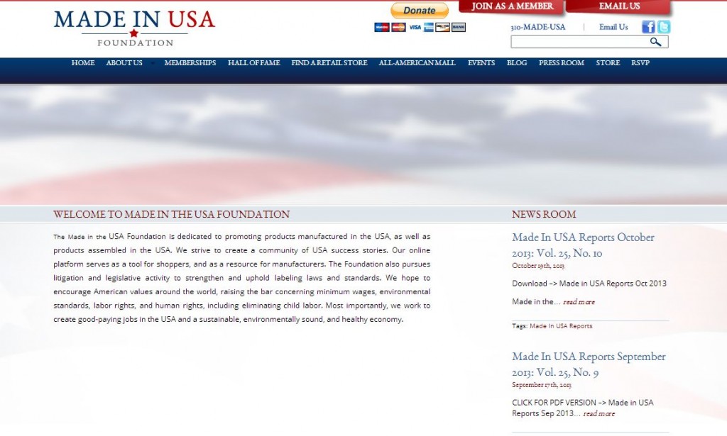 made in usa foundation